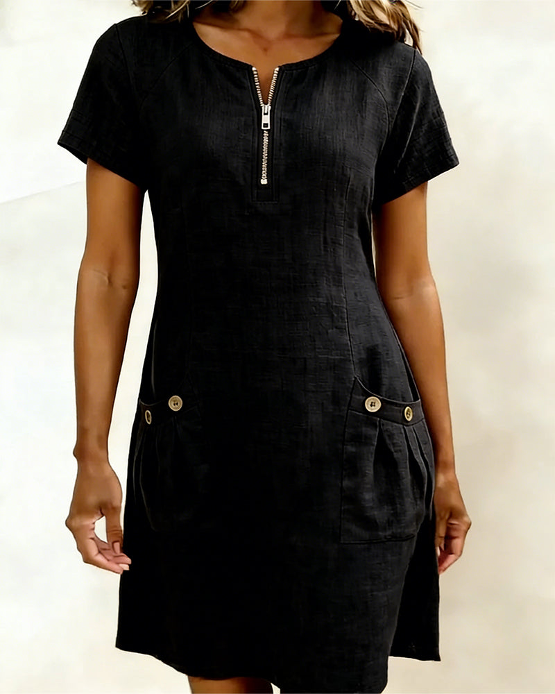 Lina™ Dress — Effortless Elegance for Every Day