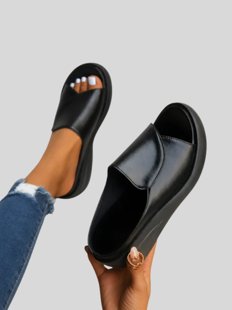 Eliza™ – Orthopedic Slip-on Wedge Sandals