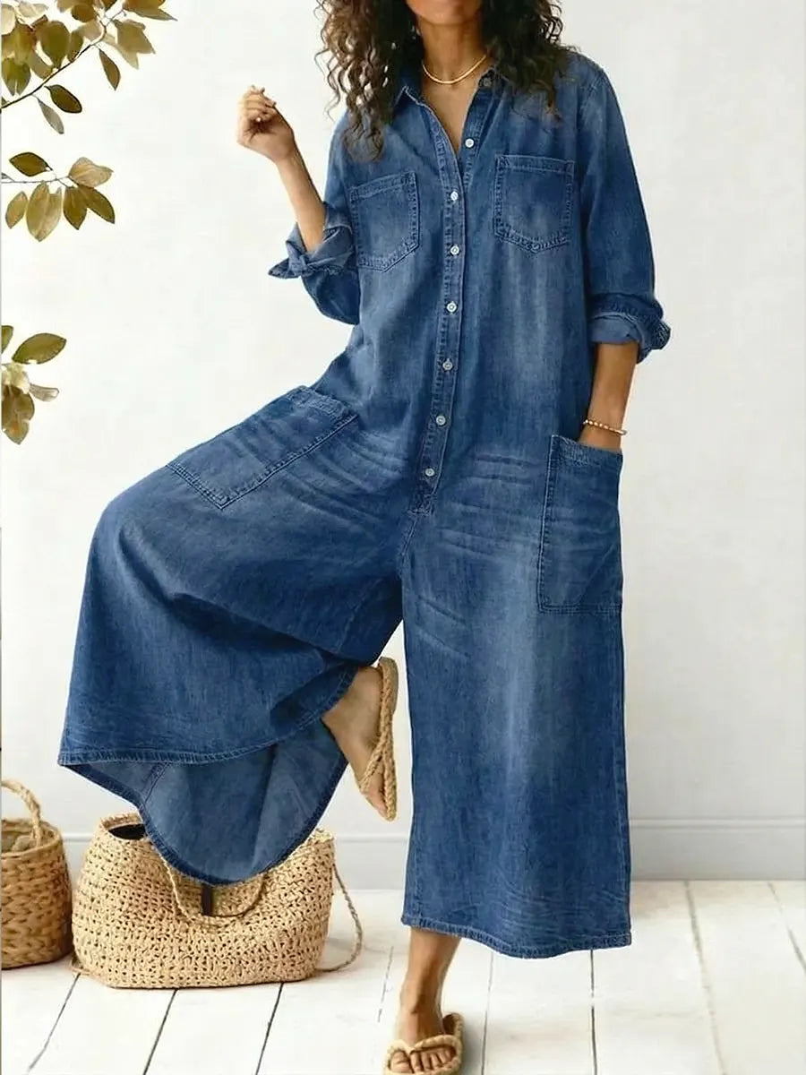 ABBEY | COTTON JUMPSUIT FOR WOMEN