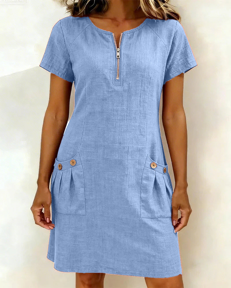 Lina™ Dress — Effortless Elegance for Every Day
