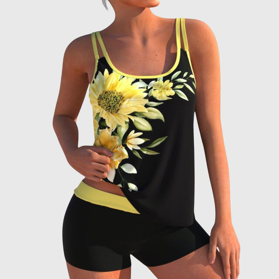 Marguerite | Floral Two-Piece Swimsuit