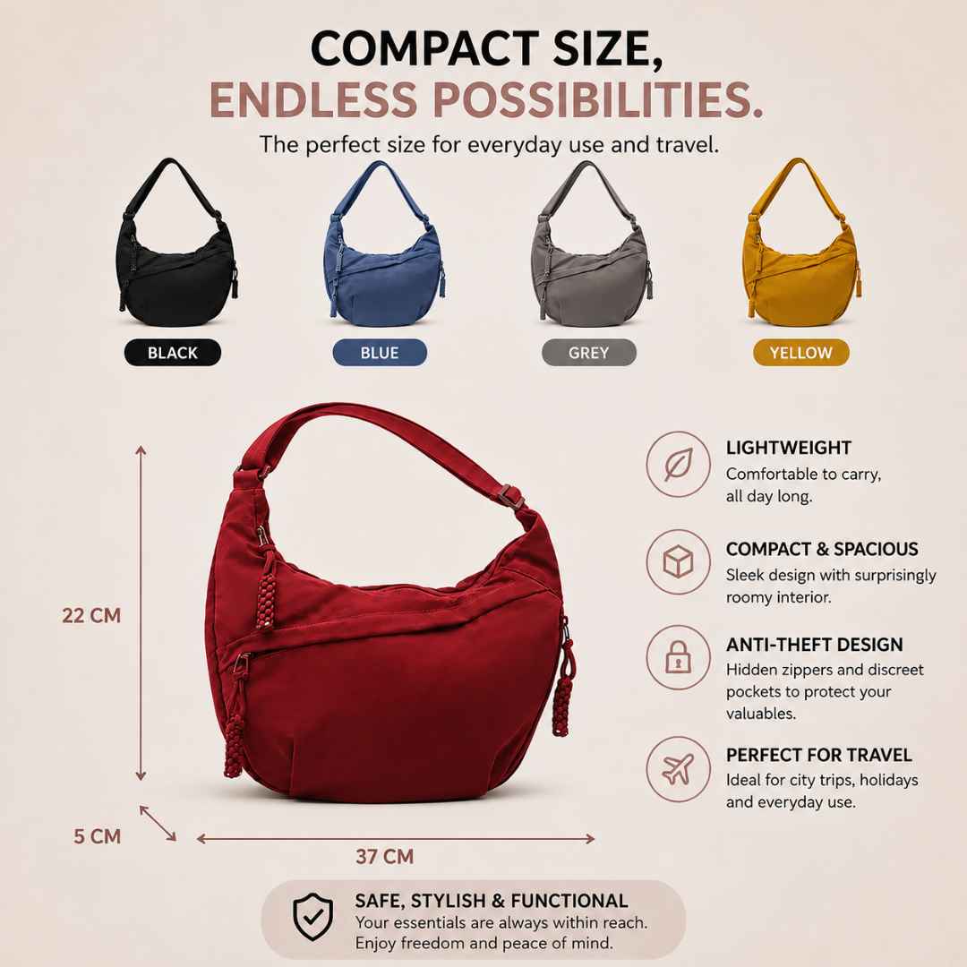 Gioia | Orange Shoulder Bag