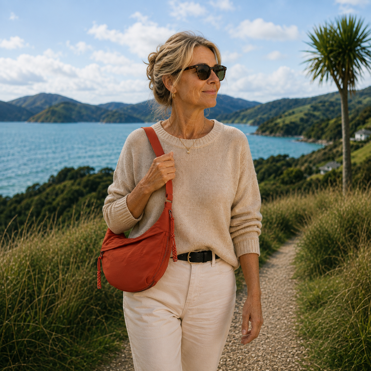 Gioia | Orange Shoulder Bag