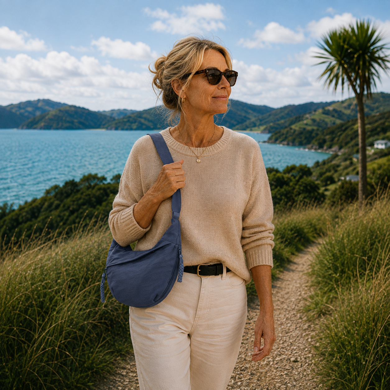Mara | Blue Shoulder Bag