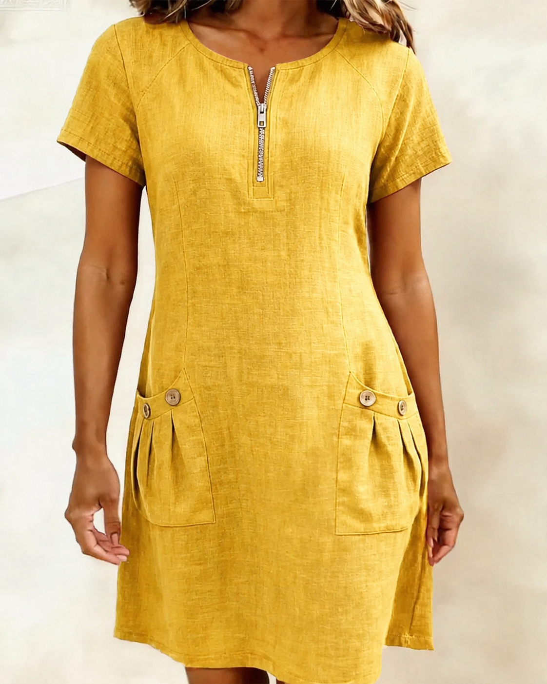 Lina™ Dress — Effortless Elegance for Every Day