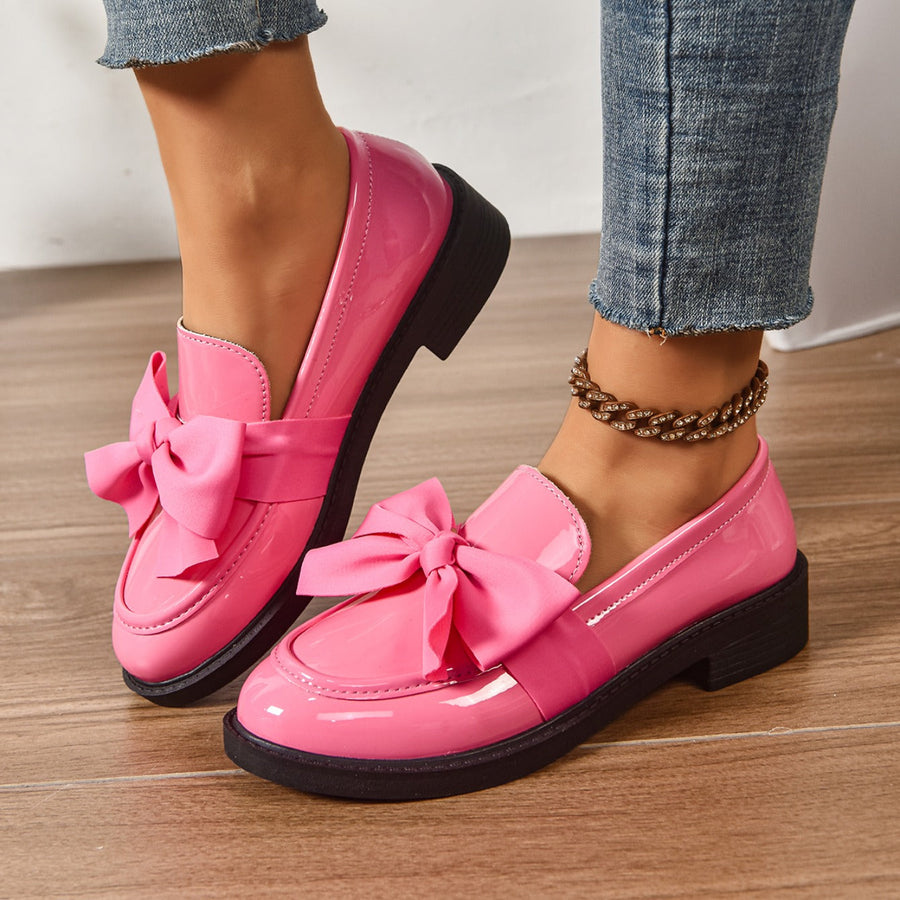 Alice | Orthopedic Bow Loafers