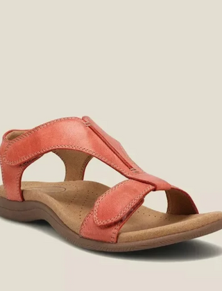 Elsa ergonomic orthopedic sandals - Red