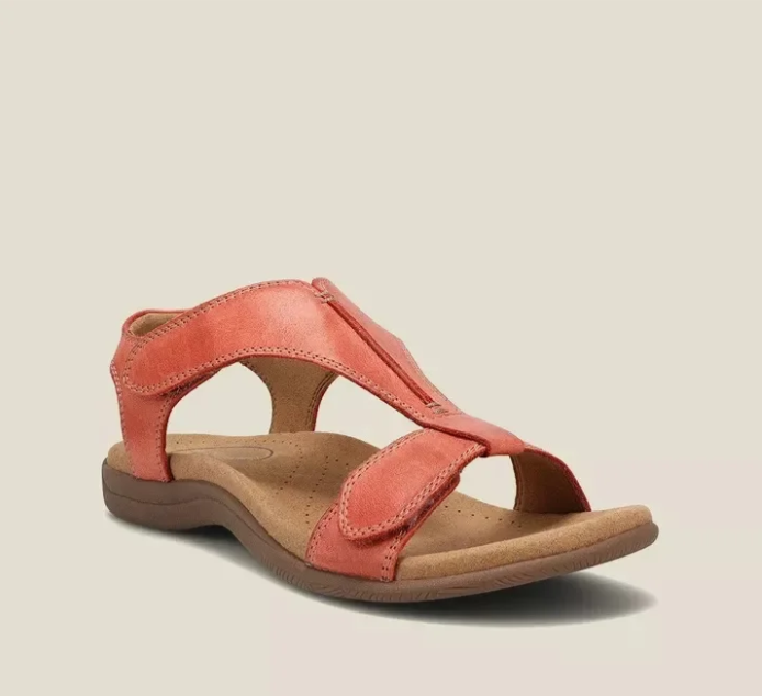 Elsa ergonomic orthopedic sandals - Red