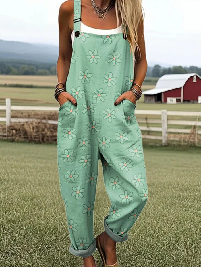 Mathilde | Daisy Meadow Print Jumpsuit