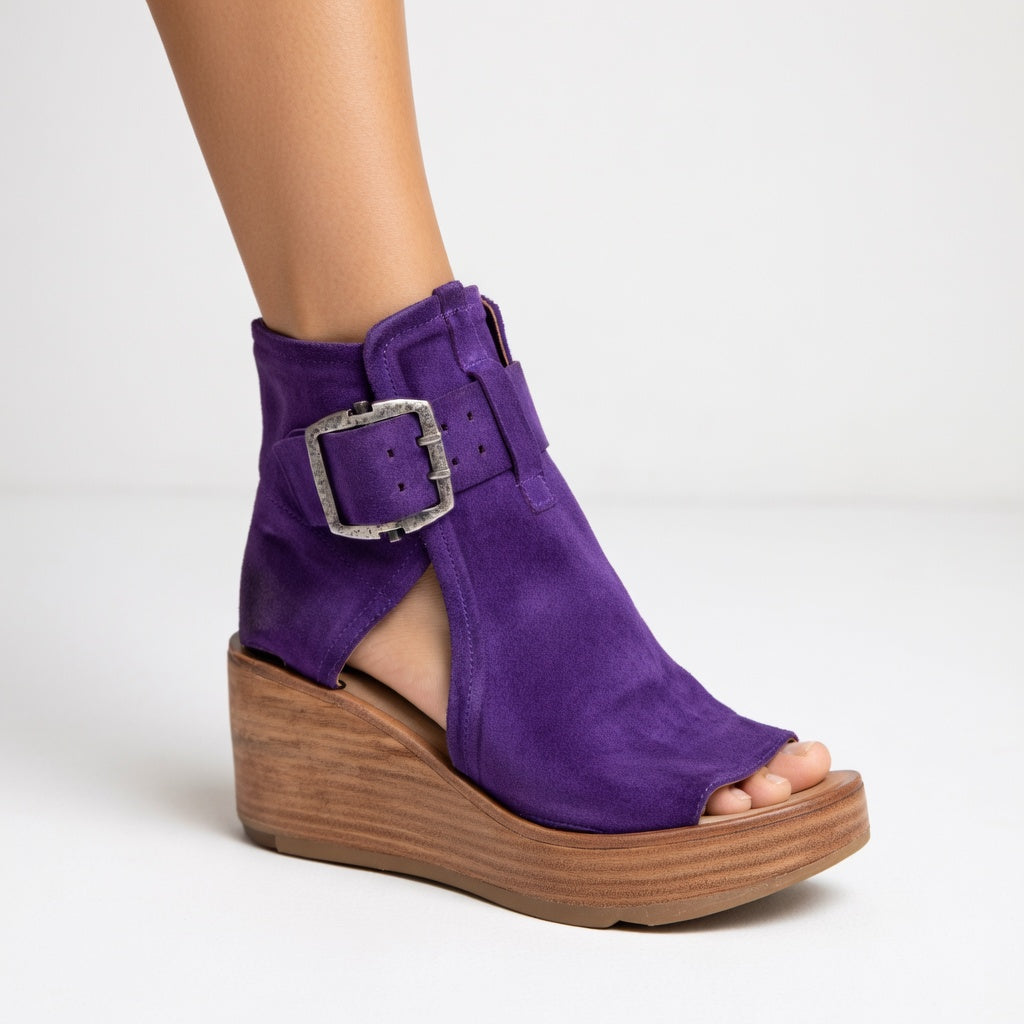 Orélisse™ - Modern Open Wedge Ankle Boots