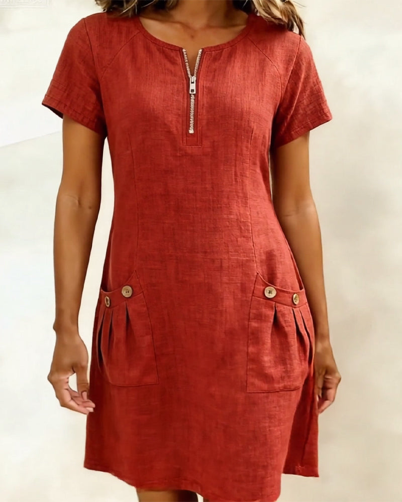 Lina™ Dress — Effortless Elegance for Every Day