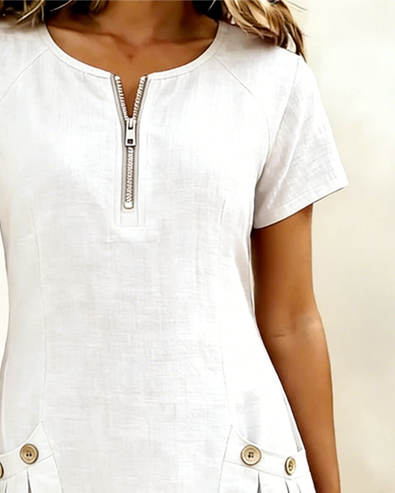 Lina™ Dress — Effortless Elegance for Every Day