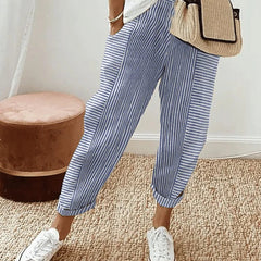 Paris light flattering pants - Blue