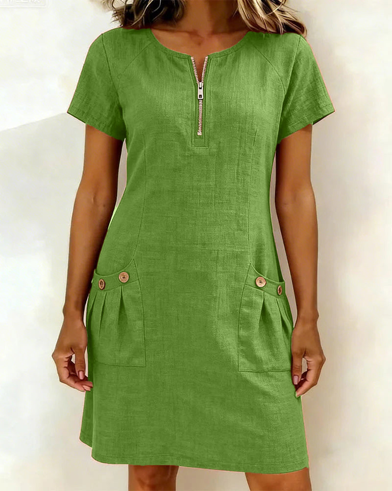 Lina™ Dress — Effortless Elegance for Every Day