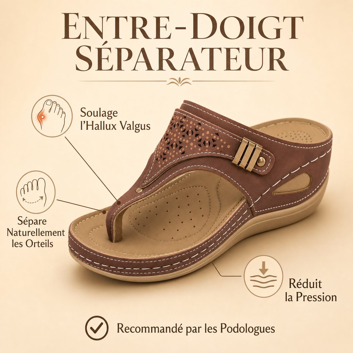 Cadiz Sandal – Everyday Comfort and Style