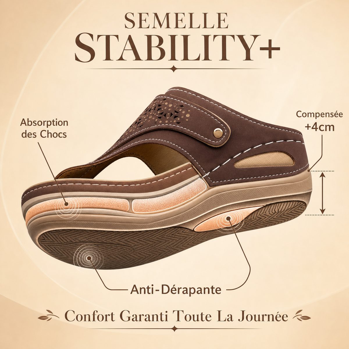 Cadiz Sandal – Everyday Comfort and Style