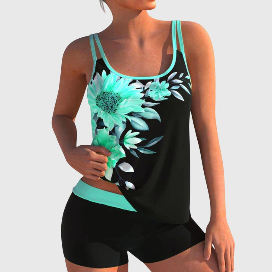 Marguerite | Floral Two-Piece Swimsuit