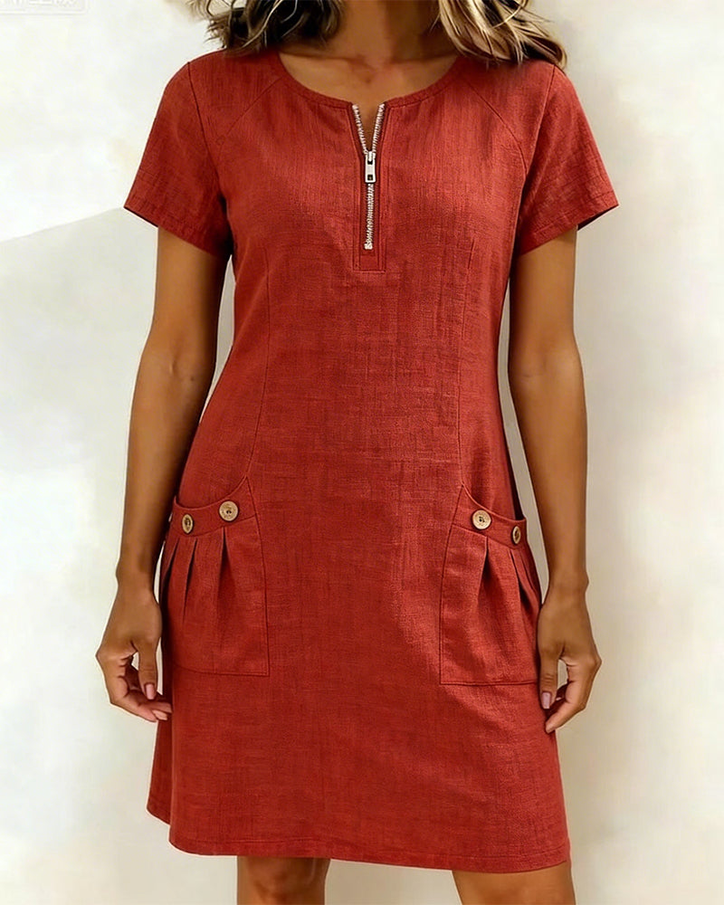 Lina™ Dress — Effortless Elegance for Every Day