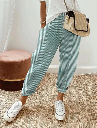 Paris light flattering pants - Green