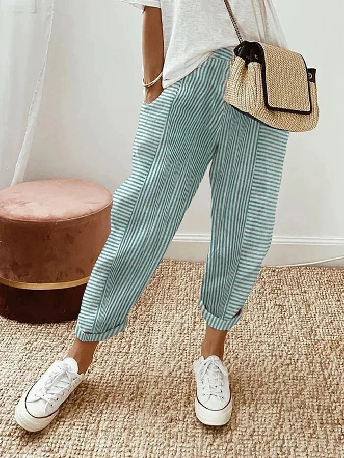 Paris light flattering pants - Green