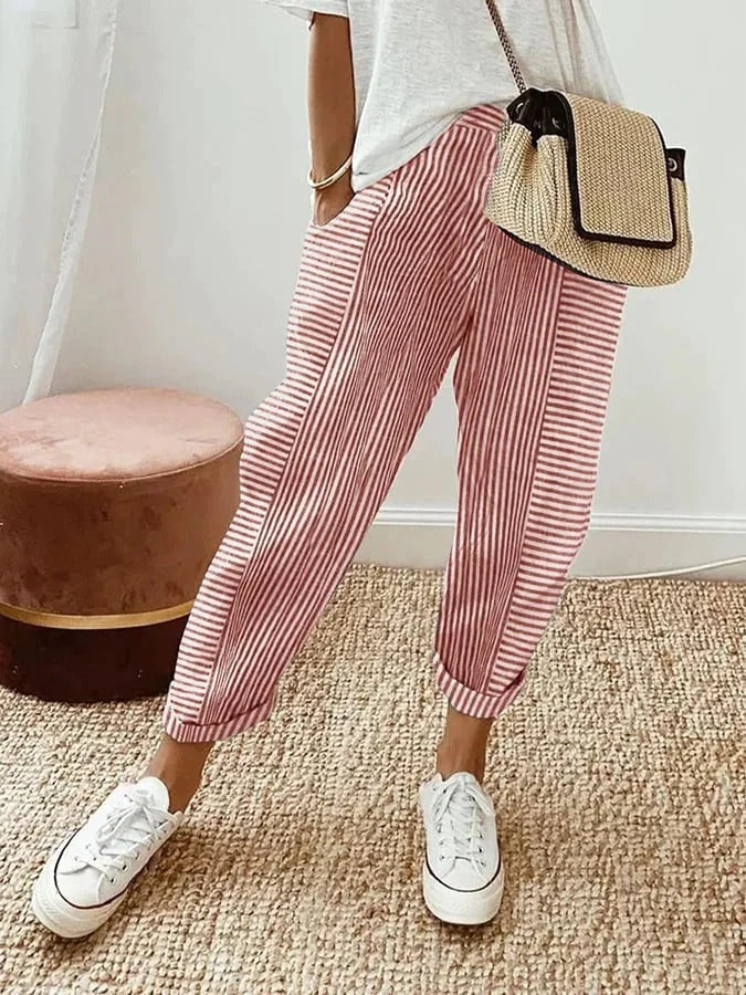 Paris light flattering pants - Pink